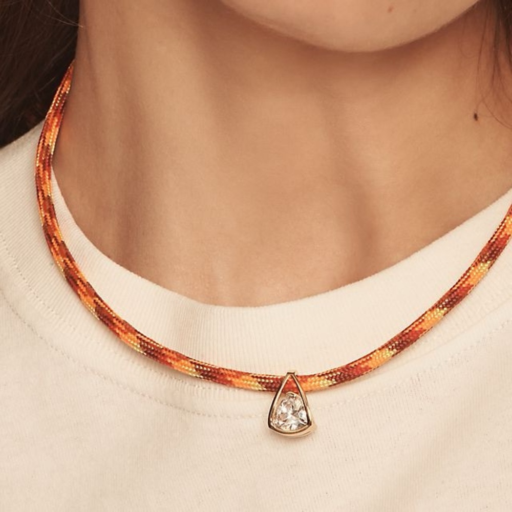Anthropologie Sport Paracord Necklace NWT
